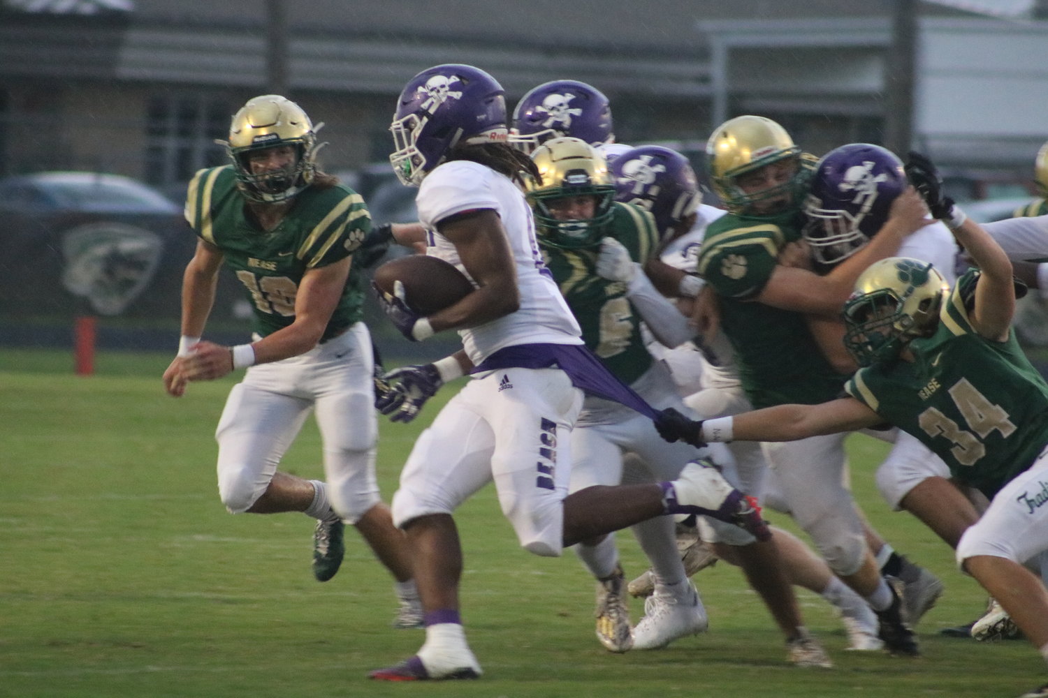The Nease defense shutout Fletcher in the second half.